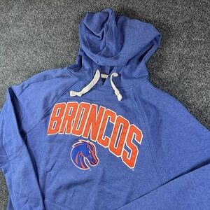 Boise State Broncos Captivating Stiched Hoodie Size‎ Medium NWOT